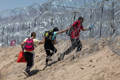 Texas sues Biden administration for cutting razor wire at border