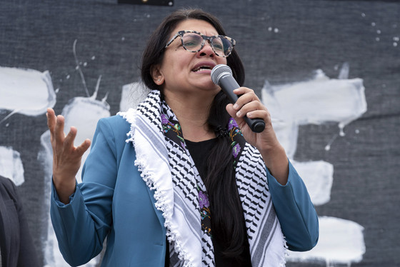 Tlaib accuses Biden of supporting genocide of Palestinians