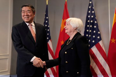 Yellen stresses economic cooperation with China as she begins talks with her Chinese counterpart