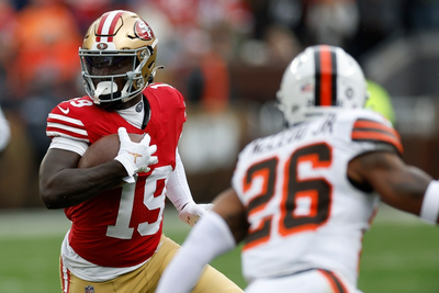 49ers WR Deebo Samuel will miss at least two games with an injured shoulder