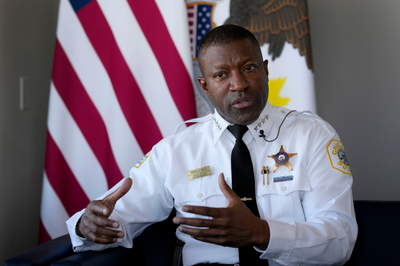 Chicago's top cop says using police stations as short-term migrant housing is burden for department