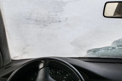 What causes the morning frost on your windshield?