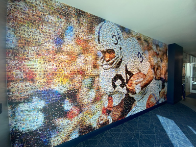'Touching' Franco Harris mural unveiled at All-Sports Museum