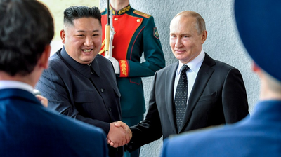 Harris says Putin's potential meeting with Kim Jong Un 'an act of desperation'