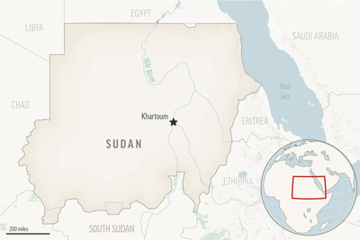 A drone attack on an open market has killed at least 43 people in Sudan as rival troops battle