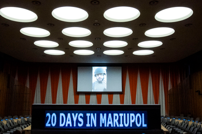 US and UK holding UN screening of documentary on Russia's siege of Ukrainian city of Mariupol