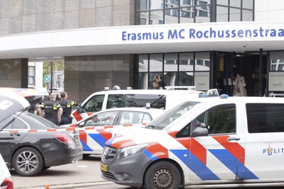 Dutch police say 3 people are killed in shootings at a university hospital and home in Rotterdam