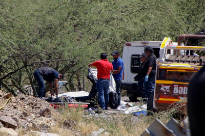 At least 16 migrants killed, 29 injured in a bus crash in southern Mexico