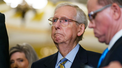 McConnell sides with Biden on bundling Ukraine, Israel aid: 'I view it as all interconnected' 