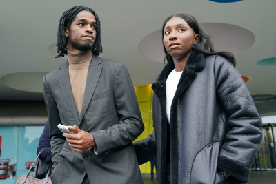 2 London police officers have been dismissed over the stop and search of a Black athlete couple