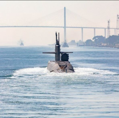 US nuclear submarine deployed to Middle East in show of force