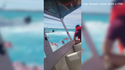 Videos show terrifying moments Bahamas tour boat sinks, as local outlets confirm 1 death