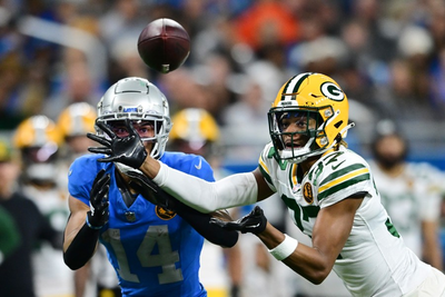 Love ties career high with 3 TD passes, leads Packers to 29-22 win over NFC North-leading Lions