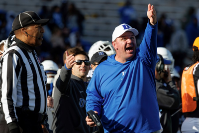 Duke starts process of replacing Mike Elko after an unusually short coaching stint in Durham