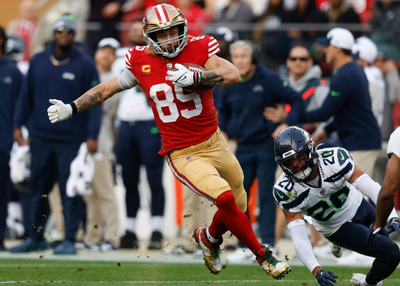 49ers’ George Kittle at age 30 — as explosive as ever and the beating heart of a franchise