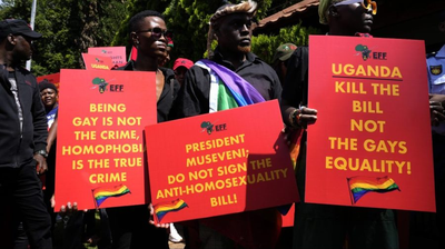 Uganda accuses US of pushing 'LGBT agenda' after pushback to anti-gay law