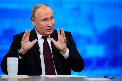 An emboldened, confident Putin says there will be no peace in Ukraine until Russia's goals are met