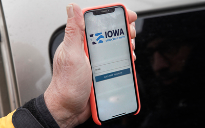 Iowa Republicans will use an app to transmit caucus results. Sound familiar? 