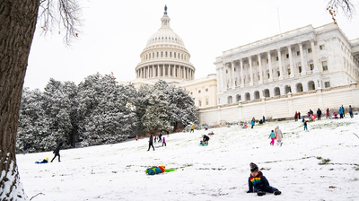 House cancels votes due to inclement weather amid race to avert shutdown