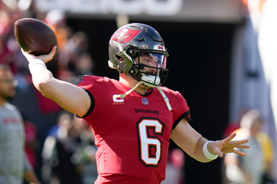 Mayfield practices with sore ribs, plans to start Buccaneers' must-win finale against Panthers