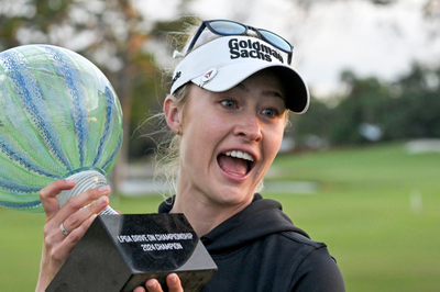 Nelly Korda rallies to win hometown event for 9th LPGA Tour title, beating Lydia Ko in playoff