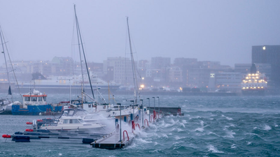 Storm Ingunn brings hurricane-force winds, structural damage and power outages to Norway