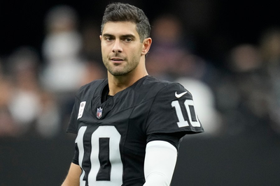 NFL suspends Raiders backup QB Jimmy Garoppolo for violating PEDs policy