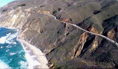 Man stranded on Big Sur cliff for 2 days after harrowing crash