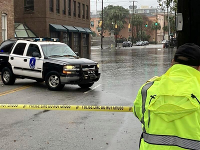 Record rainfall douses Charleston, South Carolina, as responders help some out of flood waters
