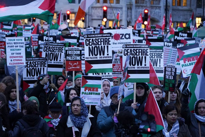 An attempt by UK lawmakers to vote on a cease-fire in Gaza descended into chaos
