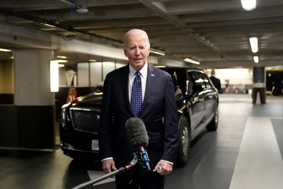 Biden vows sanctions against Russia in visit with Navalny's family