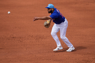 Chicago Cubs release reliever Carl Edwards Jr. and infielder Dominic Smith