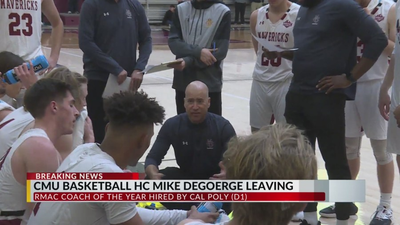 CMU Basketball Head Coach Mike DeGeorge leaving for D1 job