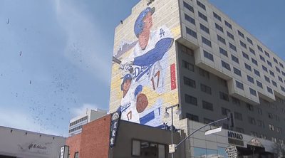 The 'Sho' goes on; mural of Dodger slugger Shohei Ohtani unveiled ahead of home opener