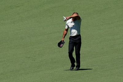 Tiger Woods shoots his worst round in a major championship with an 82 at the Masters