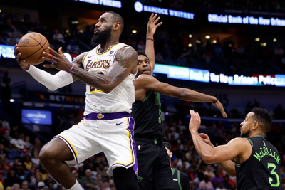 LeBron James leads Lakers to win over Pelicans, setting up rematch in NBA Play-In Tournament