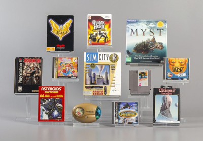 4-Decade Span of World Video Game Hall of Fame Finalists, from Asteroids to Myst