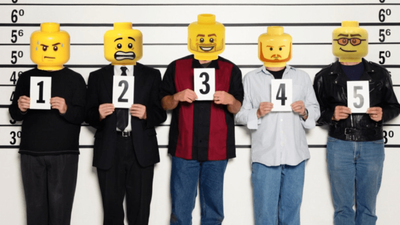 Why a California police department is replacing suspects' faces with Lego heads