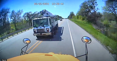 Texas school district releases video from deadly bus crash