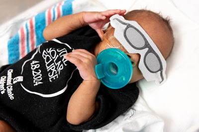 Adorable! NICU babies gearing up for the eclipse, too