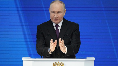 Early results show Putin projected to win Russia's election in landslide, extending rule