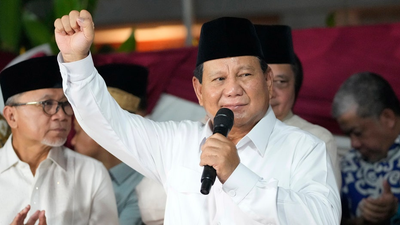 Controversial Indonesian defense minister wins presidential election