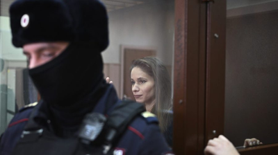 Russian journalist who covered Navalny’s trial jailed in Moscow on extremism
