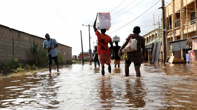 More than 100 inmates escape from Nigerian prison after heavy rains damage facility